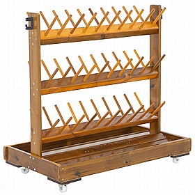 Outdoor Mobile Double Sided Welly Storage - School Furniture