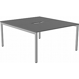 SmartLine 2 Person Back to Back Bench Office Desking - Office Desks