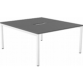 SmartLine 2 Person Back to Back Bench Office Desking - Office Desks