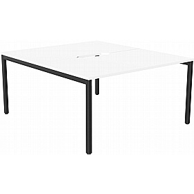 SmartLine 2 Person Back to Back Bench Office Desking - Office Desks