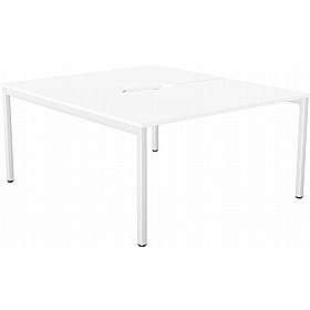 SmartLine 2 Person Back to Back Bench Office Desking - Office Desks