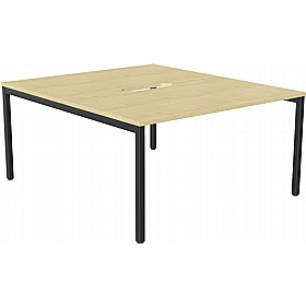 SmartLine 2 Person Back to Back Bench Office Desking - Office Desks