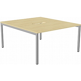SmartLine 2 Person Back to Back Bench Office Desking - Office Desks