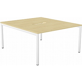 SmartLine 2 Person Back to Back Bench Office Desking - Office Desks