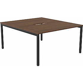 SmartLine 2 Person Back to Back Bench Office Desking - Office Desks