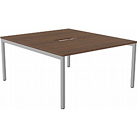 SmartLine 2 Person Back to Back Bench Office Desking - Office Desks