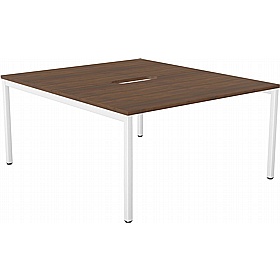 SmartLine 2 Person Back to Back Bench Office Desking - Office Desks