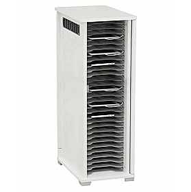 LapCabby Lyte 30H Single Door Tablet Charging and Storage Cabinet