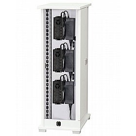LapCabby Lyte 30H Single Door Tablet Charging and Storage Cabinet - School Furniture