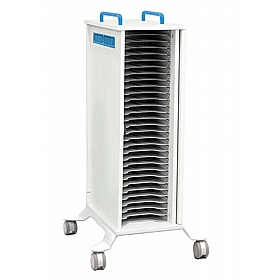 LapCabby Lyte 30H Single Door Tablet Charging and Storage Trolley