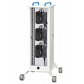 LapCabby Lyte 30H Single Door Tablet Charging and Storage Trolley - School Furniture