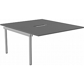 SmartLine Rectangular Back to Back Bench Extension Desks - Office Desks