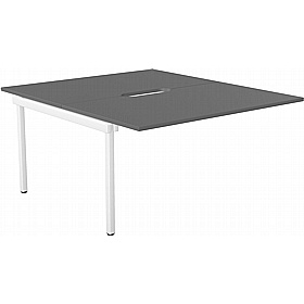 SmartLine Rectangular Back to Back Bench Extension Desks - Office Desks