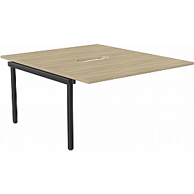 SmartLine Rectangular Back to Back Bench Extension Desks - Office Desks