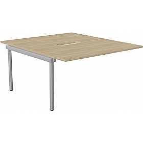 SmartLine Rectangular Back to Back Bench Extension Desks - Office Desks