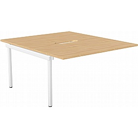 SmartLine Rectangular Back to Back Bench Extension Desks - Office Desks