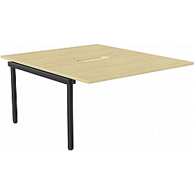 SmartLine Rectangular Back to Back Bench Extension Desks - Office Desks
