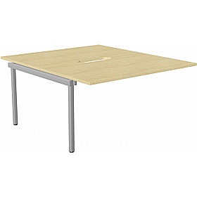 SmartLine Rectangular Back to Back Bench Extension Desks - Office Desks