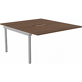 SmartLine Rectangular Back to Back Bench Extension Desks - Office Desks