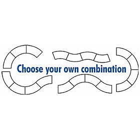 KubbyClass Grand Mobile Library Curved Bookcases - School Furniture