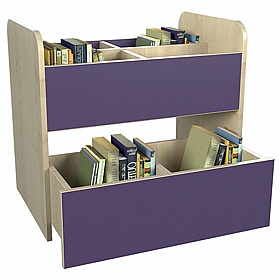 KubbyClass Library Open Top Book Store