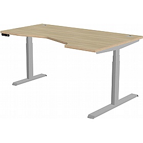 SmartLine Pro Ergonomic Corner Sit Stand Office Desks - Office Desks