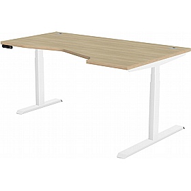 SmartLine Pro Ergonomic Corner Sit Stand Office Desks - Office Desks