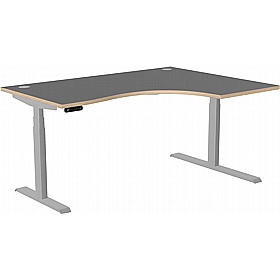 SmartLine Pro Ergonomic Radial Sit Stand Office Desks - Office Desks