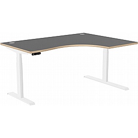 SmartLine Pro Ergonomic Radial Sit Stand Office Desks - Office Desks