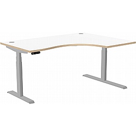 SmartLine Pro Ergonomic Radial Sit Stand Office Desks - Office Desks