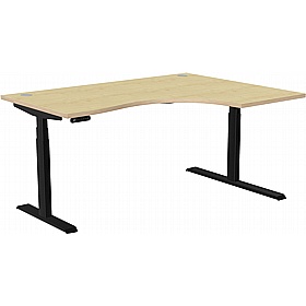 SmartLine Pro Ergonomic Radial Sit Stand Office Desks - Office Desks