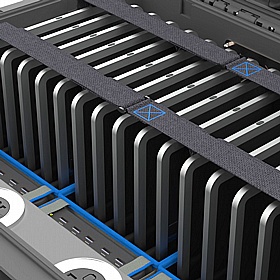 LapCabby GO 15 Tablet USB Charging and Storage Case - School Furniture