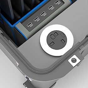 LapCabby GO 15 Tablet USB Charging and Storage Case - School Furniture