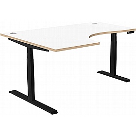 SmartLine Pro Ergonomic Radial Sit Stand Office Desks - Office Desks