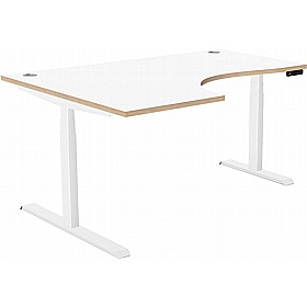 SmartLine Pro Ergonomic Radial Sit Stand Office Desks - Office Desks