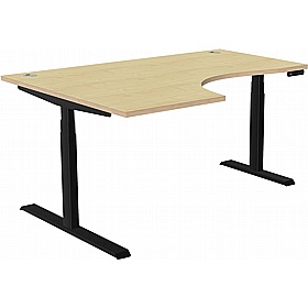 SmartLine Pro Ergonomic Radial Sit Stand Office Desks - Office Desks