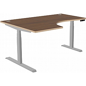 SmartLine Pro Ergonomic Radial Sit Stand Office Desks - Office Desks