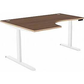SmartLine Pro Ergonomic Radial Sit Stand Office Desks - Office Desks