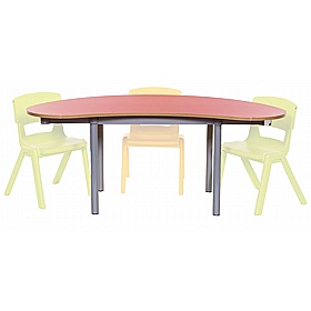 KubbyClass Kidney Bean School Tables - School Furniture