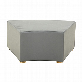 Bright Beginnings Vinyl Curved Stool - School Furniture