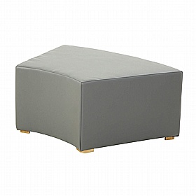 Bright Beginnings Curved Bookcase and Stool Bundle - School Furniture