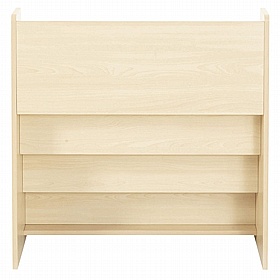 Bright Beginnings Single Sided Nursery and Library Bookcase - School Furniture