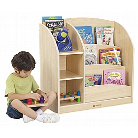 Bright Beginnings Combination Nursery and Library Bookcase
