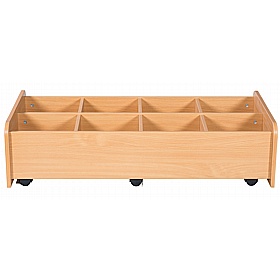 Folio Premium Library Low Mobile Extra Wide Kinderbox - School Furniture