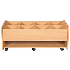 Folio Premium Library Mobile Extra Wide Kinderbox - School Furniture