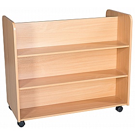 Folio Premium Library Double Sided Mobile Bookcase