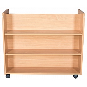 Folio Premium Library Double Sided Mobile Bookcase - School Furniture