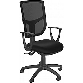 Ohara 2-Lever Mesh Back Operator Chairs - Office Chairs