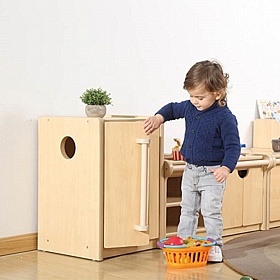 Bright Beginnings Tiny Ones Kitchen Fridge