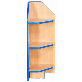 Folio Premium Library External Corner Bookcase - School Furniture